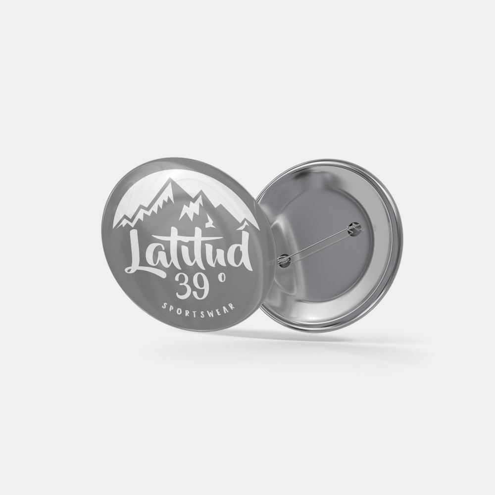 Pack de 100 Chapitas con Alfiler de 3.2cm de diámetro
