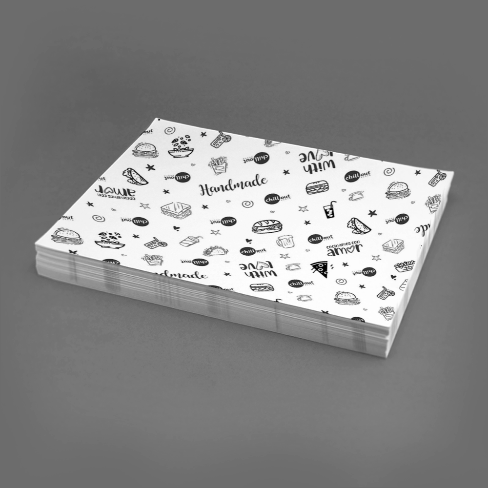 Papel Anti-grasa PERSONALIZADO